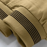 SNGXGN muške poliesterske kapuljače za svlake za planinarenje ribolovnice Active odjeća muška jakna, žuta, veličine 3xl