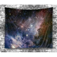 Galaxy Stars Space Tapisestry 60x80 Nebeska noć viseći tkaninski zidni dekor Art