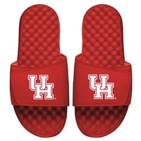 Muški Islide Crveni Houston Cougars Primarni logo Klizni sandale