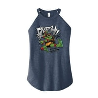 Tinejdžerska mutant ninja kornjače: Mutant Mayhem - Raphael ide glasno - juniori visoki vrat rezervoar