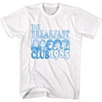 Doručak Club Plava majica BO Bijela odrasla majica