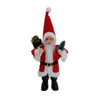Feiradevaidade Stojeći držanje Poklon Santa Claus Doll Oranments Xmas Privjesci Merry Božićni dekor