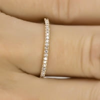 Prstenovi za muškarce Žene Djevojke Žene Modni trend Jedno puni dijamantski cirkon prsten ženski nakit