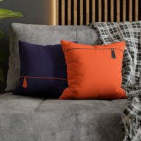 Predviđanje modernog Halloween Bat mekog jastuka narančasto ljubičaste boje veličine