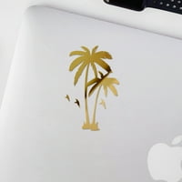 Prozirne naljepnice naljepnica od palma premium vodootpornih vinilnih naljepnica za laptop telefonska