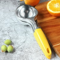 Liječni pribor za kuhinjom Ručno od nehrđajućeg čelika Narančasta sokovnica Teška litara od punog metala