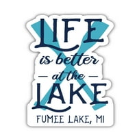 Fumee Lake Michigan Suuvenir Frižider Magnet veslo dizajn