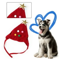 Šešir za kućne ljubimce s elastičnim užetom sve podudaraju se toplim psima pleteni božićni šešir kućni
