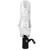 Prijenosni modni prozirni automatski tri nabora preklopi kišobrani kišni kišobran za vanjski