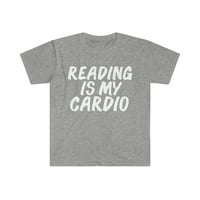 Čitanje je moj kardionirani majica s-3xl knjige knjiga knjiga čitanje