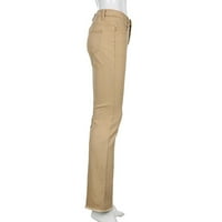 Dolkfu traper hlače za žene flare hlače Vintage Streetwear Srednji struk Denim slatki Jean pantalone
