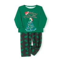 Peyakidsaa Usklađivanje porodice pidžama, božićna odjeća Božićno drvce PJS žene Djeca