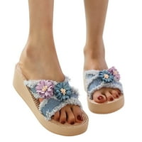 Ženske posteljine sandale modne ljetne sandale Traym cross ženske sandale za plažu