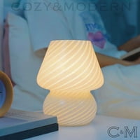 Mala svjetiljka od gljiva, minimalistička noćna svjetlost, poklon za djecu, Nordijski dekor za stol,