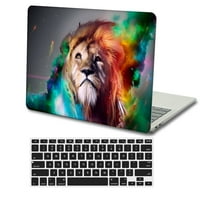 Kaishek Hard Shell za najnoviji MacBook Pro s sa ID-om na dodir + crni poklopac poklopca tipkovnice: