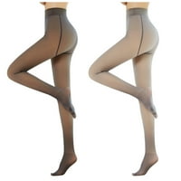 Wozhidaoke čarape za ženske noge plus 300g Debele prodorne dame prodorne super elastične čarape kože
