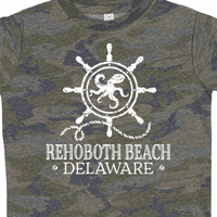 Inktastična plaža Rehoboth Delaware Nautički poklon Dječak majica malih majica ili majica mališana