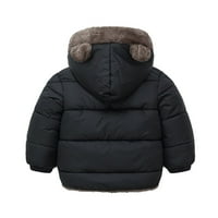 Odjeća za dijete Dječak Dječaci Djevojke Zimski kaput medvjedi uši kapuljač sa džepom jakne Dvije sustededne
