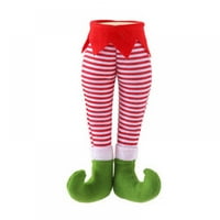 Božićna dekoracija ELF noge za božićne privjeske, božićne ukrase vile noge