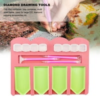 Dijamantni sistem za brisanje ladice za ladicu sa olovkama i ladicama