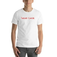 3xl rukom pisani društveni krug kratki rukav pamučna majica s nedefiniranim poklonima