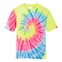 Mafoose mužjak T-majice Little Boys Tie-Dye Neon Rainbow XL