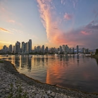 Dizajn slike DPI231687800000000 Sunset preko lažnog Creek & City Skyline - Vancouver British Columbia