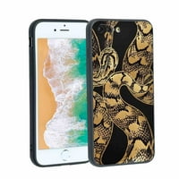 Line-Art Telefon za telefon za iPhone Plus za žene Muška Pokloni, Mekani silikonski stil otporan na