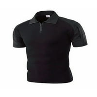 Ljetna polo majica s kratkim rukavima za muškarce Ležerne prilike camo print majice
