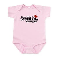 Cafepress - neko u Louisiani voli me novorođenčad bodysuit - bebe svjetlo bodi, veličina novorođenče