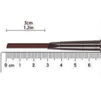 Yanqin-a Vodootporna olovka olovke za obrve sa kozmetičkim alatom za četkicu Crno