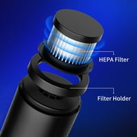 GECHEER 120W ručni čistač sa 6000PA Snažni usisni USB čistač HEPA filter za kućne ljubimce za čišćenje