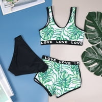 Pisma kupaćim kostimima za bebe Otisci Bikini Gatchs Bikini Beach set kupaći odijelo, veličina godina-