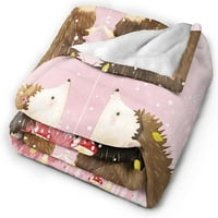 Axolotl pokrivač, mekana toplo kawaii girly posteljina baba za bacanje kauča kauč kauč kauč u kancelariji,