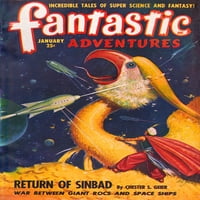 Fantastične avanture - Povratak Sinbad Poster Print Mary Evans Biblioteka slika