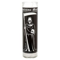 Nova velceglow religiozna svijeća Santisima Muerte bijela svijeća Jeftino veleprodajno popust Bukord