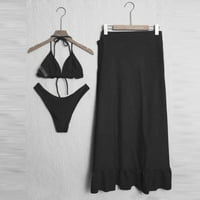 Yubnlvae ženska odjeća za plažu kupaći kostim Prumi kupaći kostim BRA TRI BIKINI kupaći kostimi Tankinis