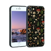 Kompatibilan sa iPhone futrolom telefona, gljive-šuma - CASE silikon zaštitnika za TEEN Girl Boy Case