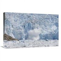 Global Galerija u. Glacijalno teljenje leda u vodu, sawyer ledenjak, tracy ruka fjord, alaska Art Print - Matthias Breiter