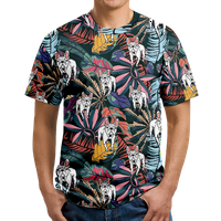 Majica, dječaci i muški ljetni vrhovi Havajske košulje za muškarce, muške atletske košulje i kratki rukav okrugli vrat Ljetni vrhovi muški majica Ležerne prilike, Oblikovane majice, odrasli-xl