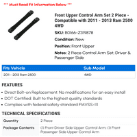 Prednja gornja upravljačka ručica - kompatibilna sa - RAM 4WD 2012