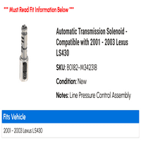 Solenoid automatskih mjenjača - kompatibilan sa - LS 2002