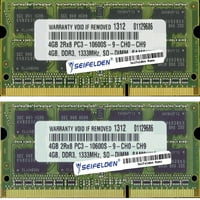 Seifelden 8GB memorijski ram za HP Pavilion DV6-2155D nadogradnju laptop memorije
