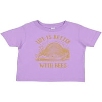Inktastični život je bolji sa pčelima Poklon dječaka malih majica ili majica Toddler