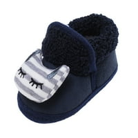 Rovga Toddler cipele za djecu dječje dječake Tople cipele mekane jedinice čizme za sniježne čizme Udobne