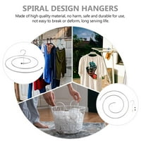 Spiralni oblikovani vješalica za sušenje rublja za ručnik za krevet