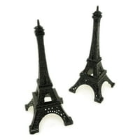 Pariz Francuska Eiffelov toranj, crni ,, 4-brojanje