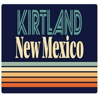 Kirtland New Mexico Frižider magnet retro dizajn