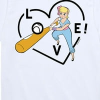 Priča o igračkama - Bo peep bejzbol ljubav - grafička majica kratkih rukava za mališana i mlade