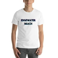 TRI Color Edgewater Plaža Kratka rukava pamučna majica majica po nedefiniranim poklonima